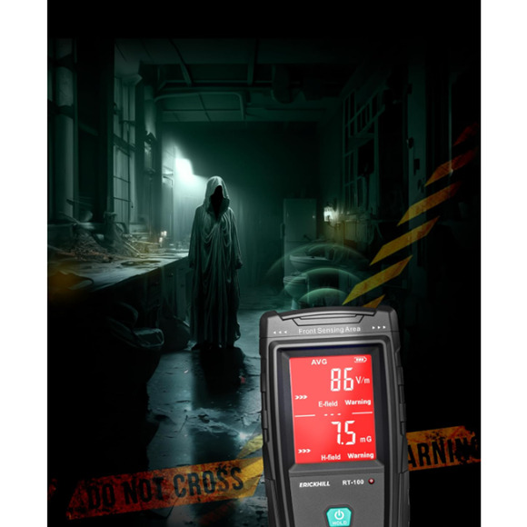 ERICKHILL EMF Meter, Rechargeable Digital Electromagnetic Field Radiation Detect - Picture 6 of 6